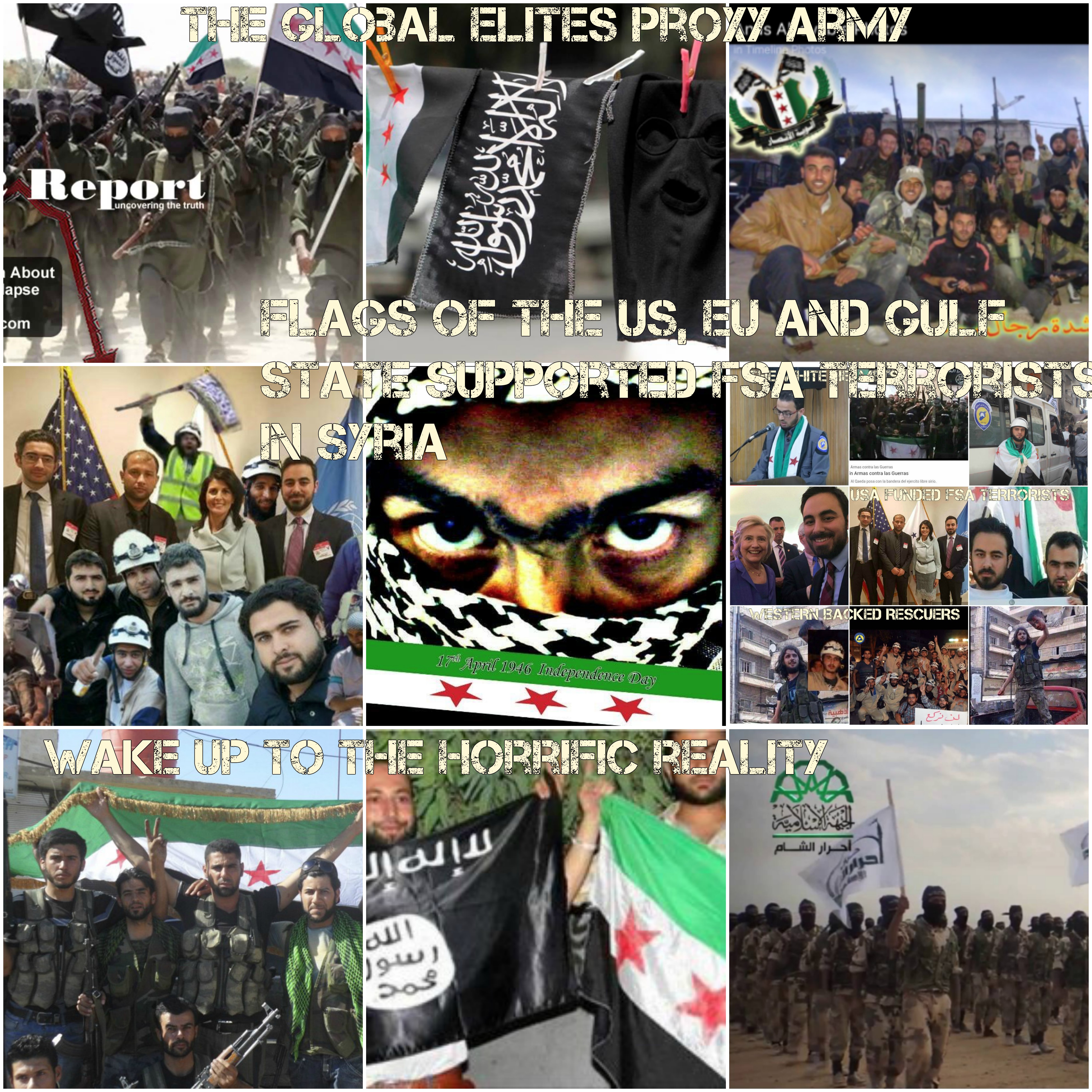 global elites proxy army